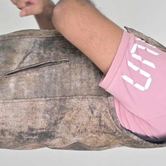 RIDERACT® Mens Motorcycle Vest Biker Leather Vest With CE Armors And YKK® Zipper - Picture 4 of 9